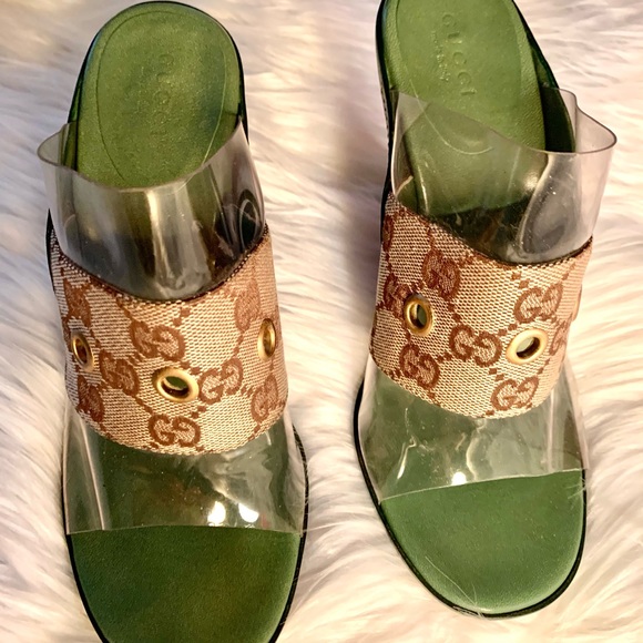 Vintage Gucci Sandals. Made in Italy. High heels. - Picture 3 of 6